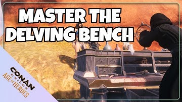 How To Use Delving Bench | Siptah Guide | Conan Exiles 2025