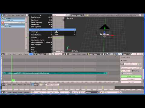 Part 2 Blender Tutorial - Using Scenes, Creating a Short Movie with Titles and Credits