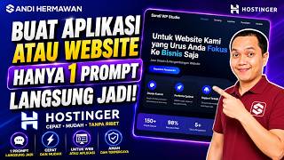 Cara Membuat Aplikasi atau Website Tanpa Coding dengan AI Hostinger Horizons