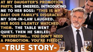 At My Daughter's Promotion Party, She Introduced Me to Her Boss as "Our Family's Biggest Disgrace!" screenshot 4