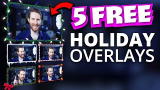 5 Free Holiday Camera Overlays for your Live Stream | StreamSchool