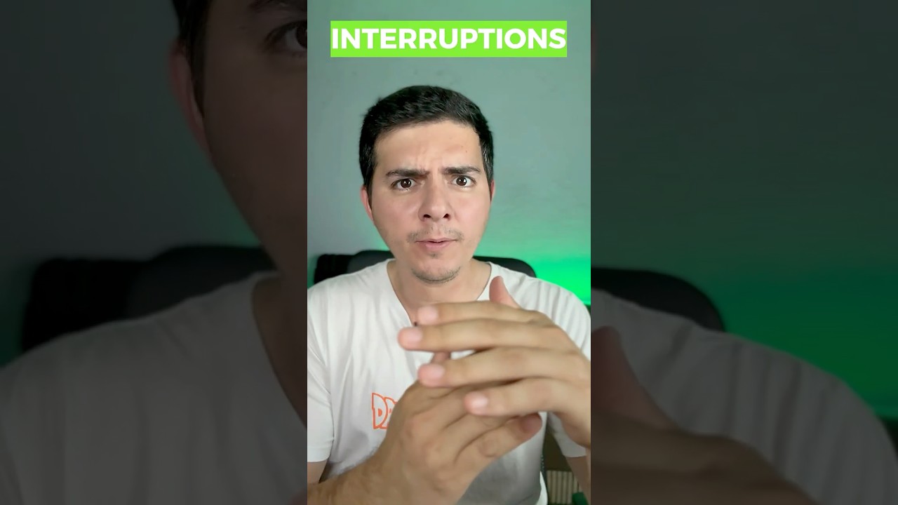 INTERRUMPIR en Inglés | Practica speaking | Mr Danny 