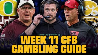 Texas A&amp;M’s Mike Elko Talks #22 Missouri + #9 Oregon vs #20 Iowa | CFB Week 11 Gambling Guide