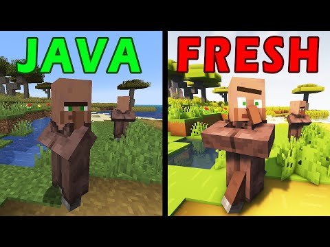 minecraft fresh animations vs java