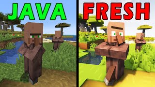 minecraft fresh animations vs java