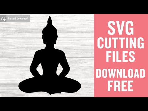 Buddha Svg Free Cut Files for Scan n Cut Instant Download