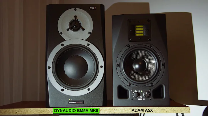 Dynaudio BM5A MKII vs ADAM A5X