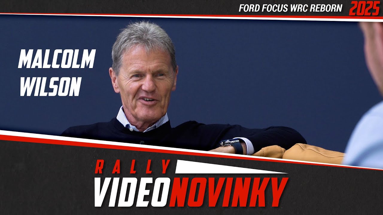 🎥⁣ VIDEONOVINKY - FORD FOCUS WRC - Malcolm Wilson