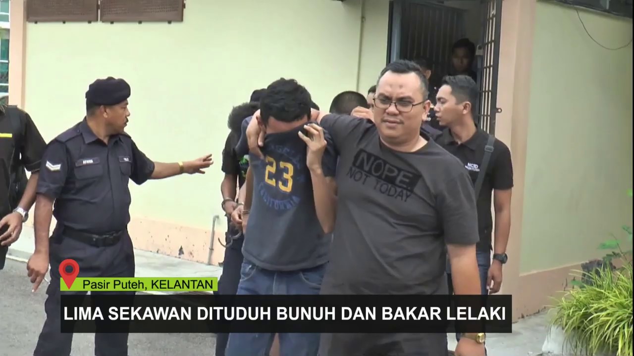 Lima Sekawan Dituduh Bunuh & Bakar Lelaki