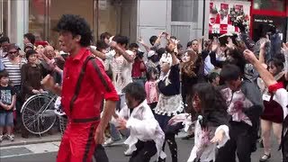 大須大道町人祭 2012(マイケル・ジャクソン) Thriller & Beat It