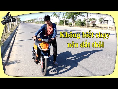 Video Dũng Mít Xin Chạy Thử Satria 2000 và Cái Kết Cười Muốn... - youtube