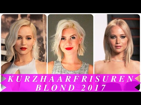 2017 kurzhaarfrisuren damen blond Freche damen