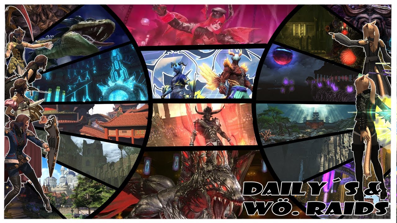 Streambericht 20.01. - Final Fantasy 14 Online - Kyoko`s und Kiara`s Daily`s und Wöch. Raids