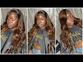 CHOCOLATE  SKIN LACE MELT 🍫 😍MILKY WAY | BODY WAVE HAIR✂️😍😍|Unice Hair