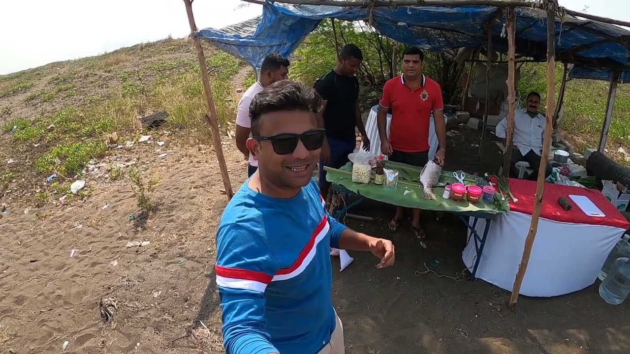 Vasai Beach Fish Barbeque Beach Varchi dhammal Party Vasai