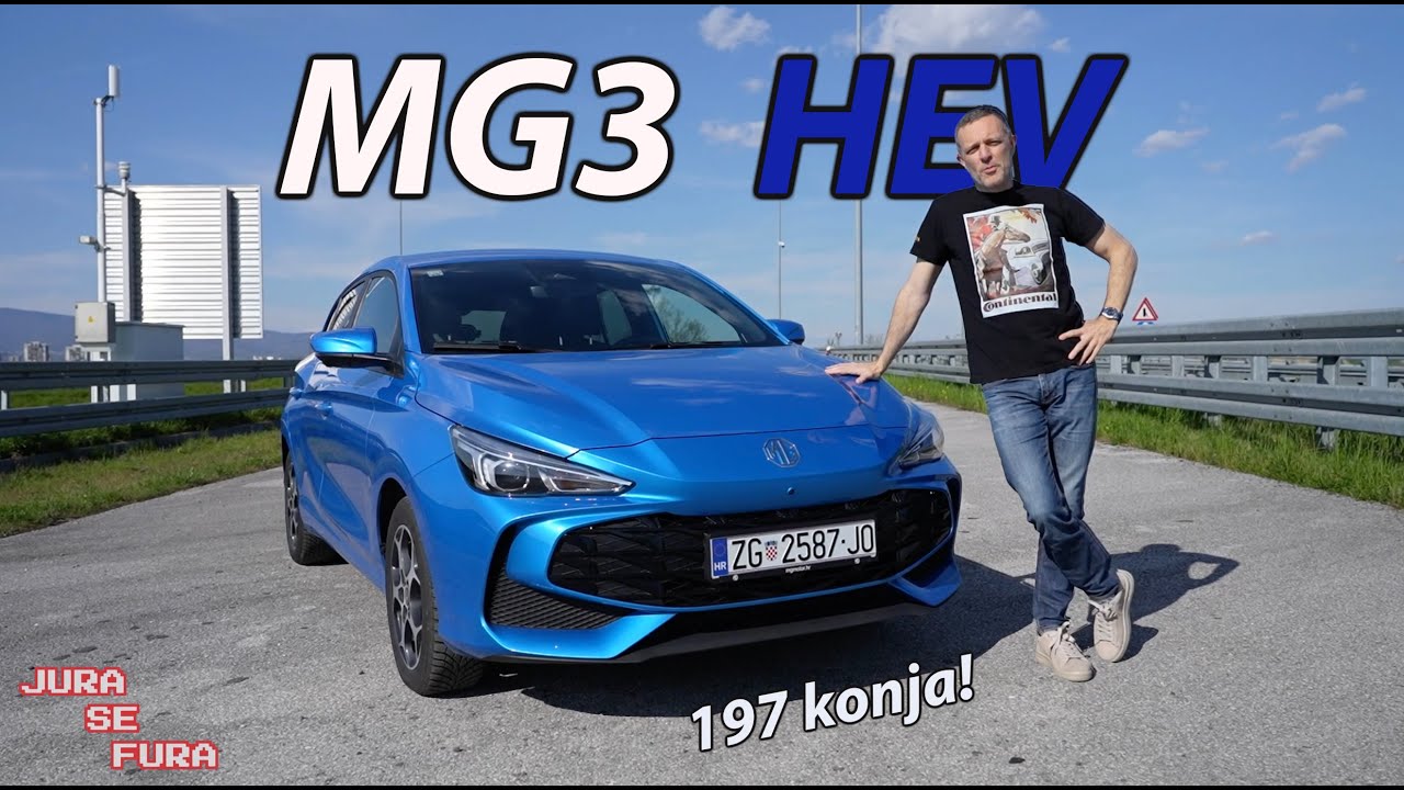 Juri kao veliki, a miriše na benzin! - MG3 Hybrid - Jura se fura