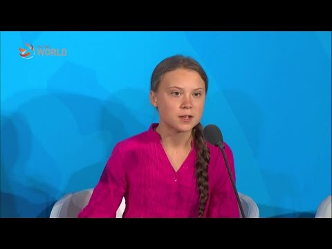 "You have stolen my dreams" Greta Thunberg