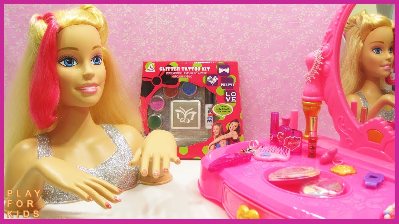 Barbie Deluxe Makeup Cosmetic Set