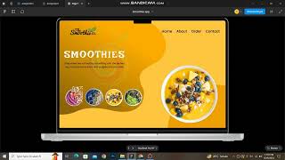 3D Carousel in figma Using Smart Animate and Prototyping | Somoothie App Ui