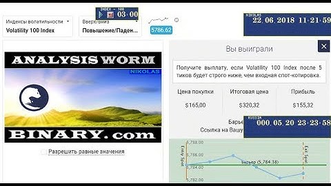 Analysis WORM Binary.com