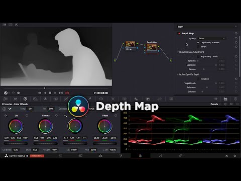 Depth Map | DaVinci Resolve 18 Tutorial