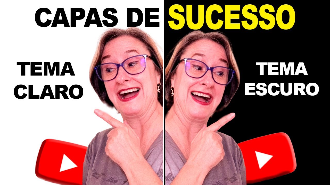 COMO FAZER CAPA PARA VÍDEOS NO YOUTUBE 2023 - THUMBNAILS | TEMA CLARO E ...