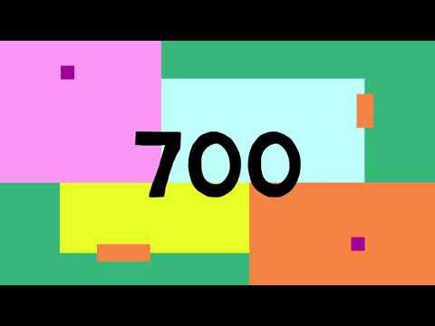 Subitizing and Chunking   From 100 to 1000 video