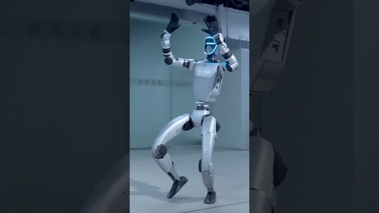 Unitree G1 Robot cool dance moves!