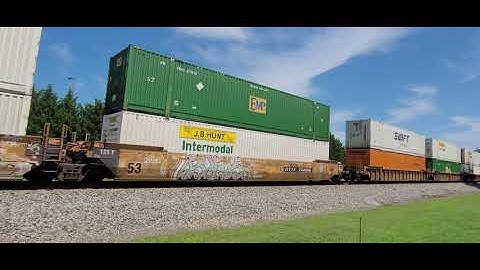 NS 265 Intermodal Taylors, SC w/NS & BNSF lash up