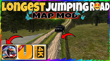 💥New jumping road map mod release bussid v3.7.1🔥😎