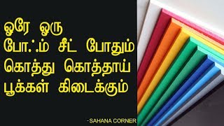 நீங்களே அசந்து போயிடுவீங்க இவ்ளோ கொத்து கொத்தாய்  பூக்களா என்று ...