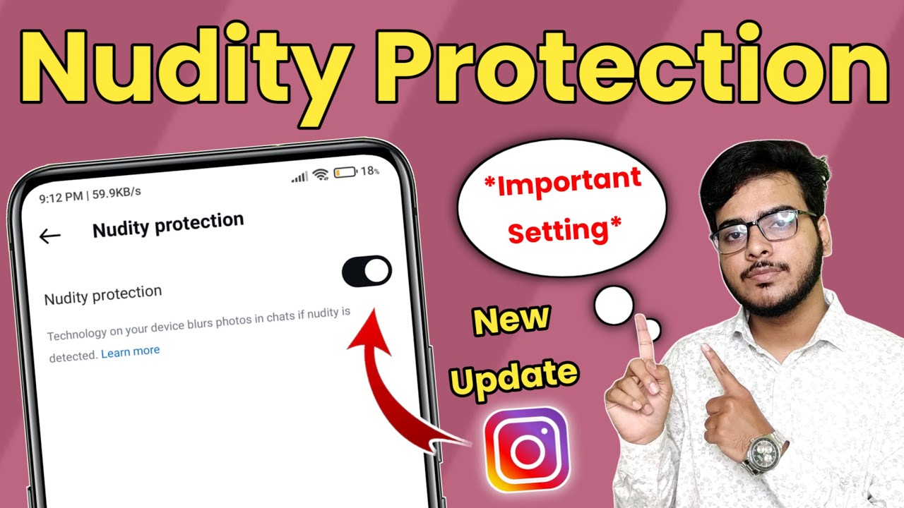 How To Enable Nudity Protection On Instagram | Instagram Nudity ...