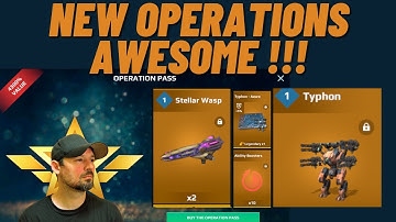 War Robots New Awesome Operations Pass & WR Gameplay