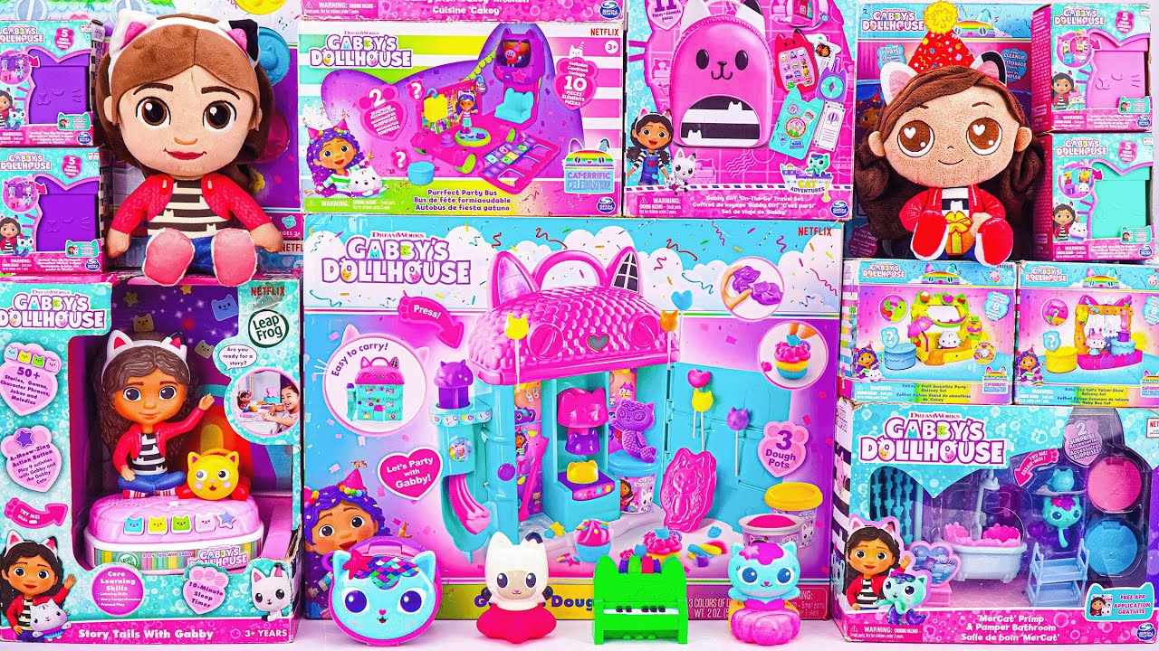 Gabby出品　まとめて Joytoy Gabby's Dollhouse Surprise Boxes 5 x 5 x 6.7 cm Each with a