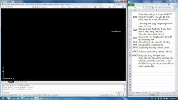 HDSD tkt: Lisp thống kê thép tròn theo Block Attribute