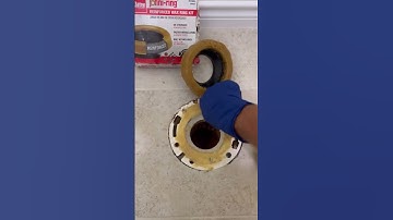 Great Toilet Wax Ring Idea