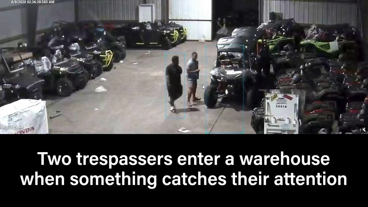 ATV Thieves Run Off by Danner's Security