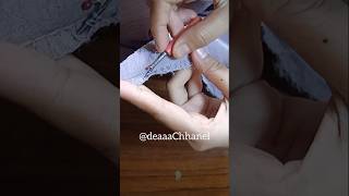 cara mudah membuka jahitan obras pakai pendedel #sewing #tipsandtricks #sewingtips  #shorts #fyp