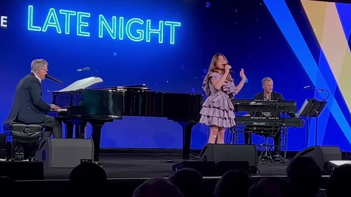 Late Night With David Foster Show Rise Up FULL Per...