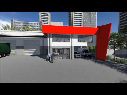 warehouse-&-office-building----seventeen-mile-rocks,-brisbane-3d-flyover