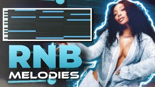 How to Make RnB Melodies WITHOUT MUSIC THEORY (SZA, Summer Walker, Bryson Tiller Tutorial 2024)