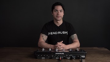 HeadRush Looperboard Tutorial - Mixer Screen