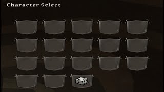All DST Characters but they disappear into the void