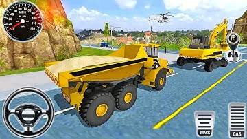 Construction Simulator - Bridge Construction Game - Android Gameplay #3