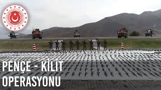 Pençe Kilit Operasyonu ile PKK’ya Büyük Darbe İndirildi; bölgede 1043 Adet Silah Ele Geçirildi