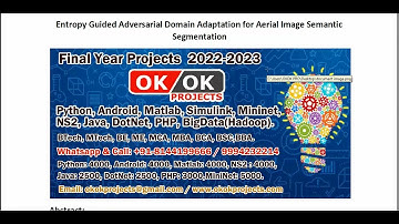 Entropy Guided Adversarial Domain Adaptation for Aerial Image Semantic Segmentation