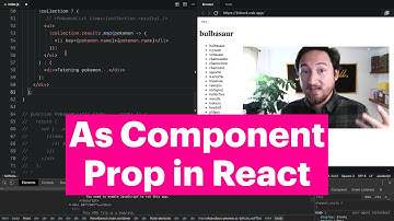 As Component Prop in React