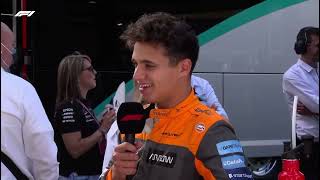 Details F1 2022 Lando Norris Post Race Interview Austrian GP Guide