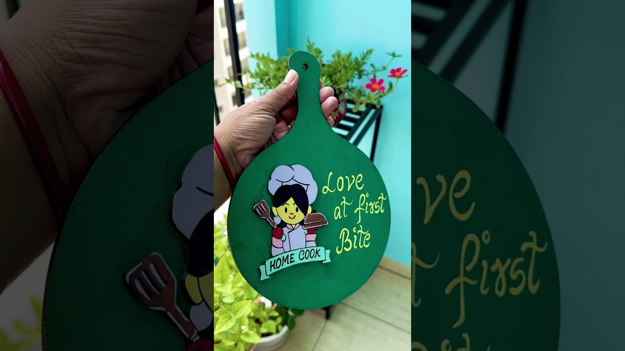 Handmade Kitchen Decor Item 😊 