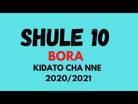 Download SHULE 10 BORA MTIHANI WA KIDATO CHA NNE 2020| Shule kumi Bora mtihani wa kidato Cha nne 2020/2021|